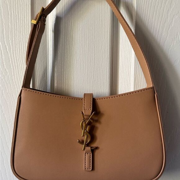 Crochet raffia tote bag with chain - Picture 8 of 16